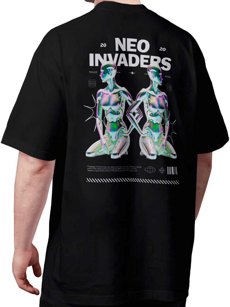 Oversized Premium - Neo Invaders - BZK Store