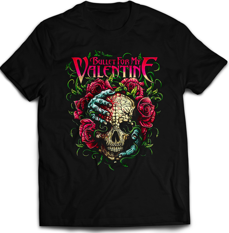 Bullet For My Valentine - Flowers and Skulls